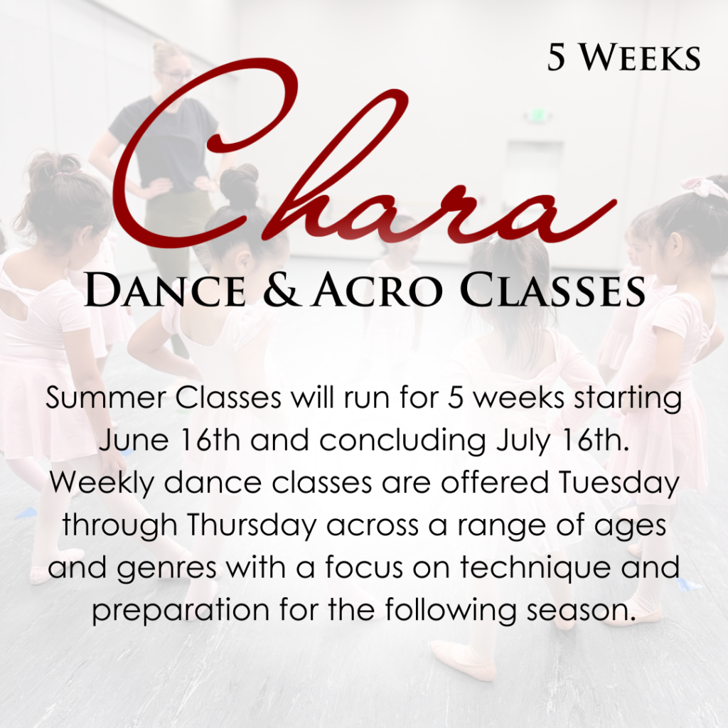 Chara Dance 5-week program